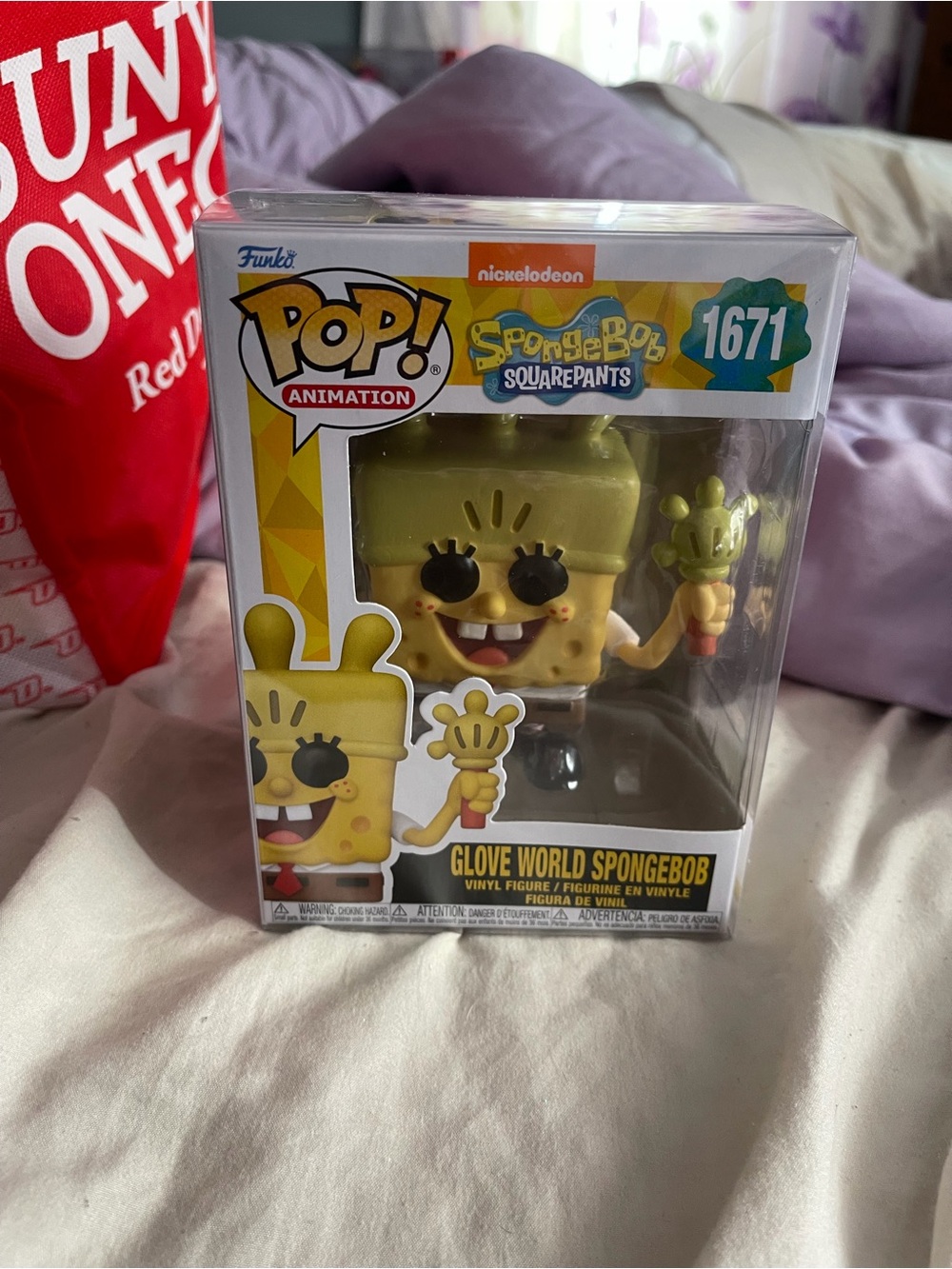 SpongeBob Glove world Funko pop